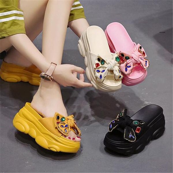 platform women's sandals 2021 fashion summer rhinestones butterfly-knot women thick soled beach sandal casual chunky woman shoes, Black
platform women's sandals 2021 fashion summer rhinestones butterfly-knot women thick soled beach sandal casual chunky woman shoes, Black