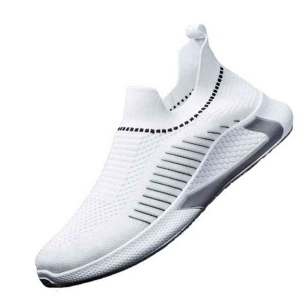 2021 men's shoes autumn casual flying woven student running comfortable and breathable sports, Black 
2021 men's shoes autumn casual flying woven student running comfortable and breathable sports, Black