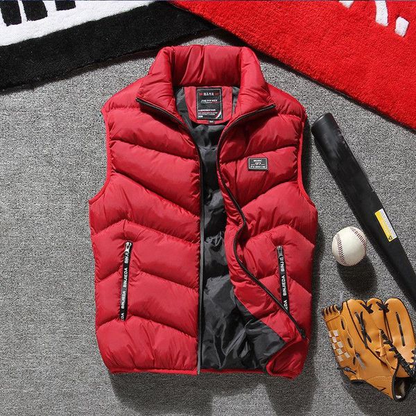 men's vests 2021 brand mens jacket sleeveless vest spring fashion casual coats male cotton-padded men thicken waistcoat -4xl, Black;white
men's vests 2021 brand mens jacket sleeveless vest spring fashion casual coats male cotton-padded men thicken waistcoat -4xl, Black;white