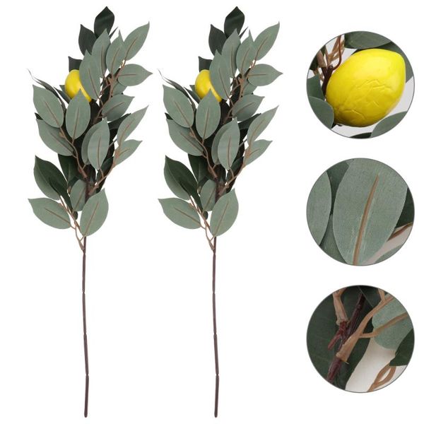 2pcs simulated plant decor artificial green for home (green) decorative flowers & wreaths
2pcs simulated plant decor artificial green for home (green) decorative flowers & wreaths