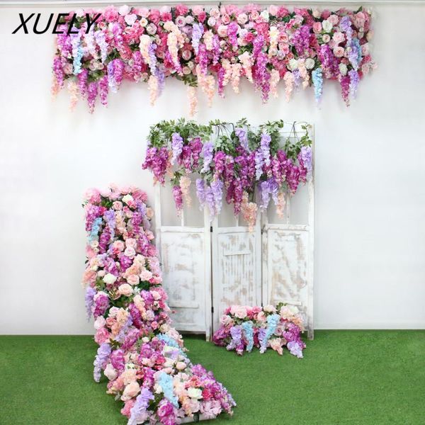 decorative flowers & wreaths simulation flower wisteria hang basket wall row silk wedding decor el background home
decorative flowers & wreaths simulation flower wisteria hang basket wall row silk wedding decor el background home