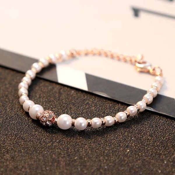 link, chain fashion beaded women bracelets simple classic round charm & bangles crystal handmade accessory bangle gift, Black
link, chain fashion beaded women bracelets simple classic round charm & bangles crystal handmade accessory bangle gift, Black