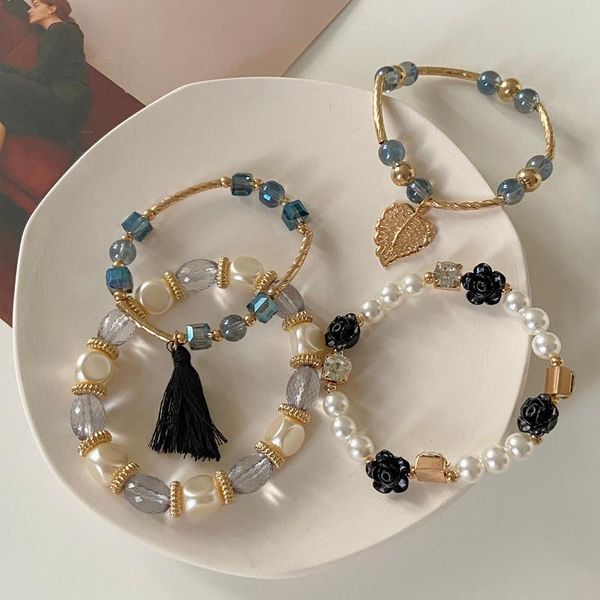 charm bracelets 4pcs punk bohemian crystal bracelet for women gold color chain 2021 vintage jewelry set, Golden;silver
charm bracelets 4pcs punk bohemian crystal bracelet for women gold color chain 2021 vintage jewelry set, Golden;silver