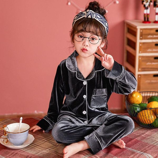 pajamas children's autumn and winter boys' girls' long sleeved cardigan thickened golden velvet home suit, Blue;red
pajamas children's autumn and winter boys' girls' long sleeved cardigan thickened golden velvet home suit, Blue;red
