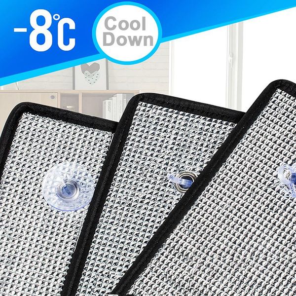 shade home sun 6mm thicken insulation film with suction cup room glass window sunscreen balcony kitchen shading reflector
shade home sun 6mm thicken insulation film with suction cup room glass window sunscreen balcony kitchen shading reflector