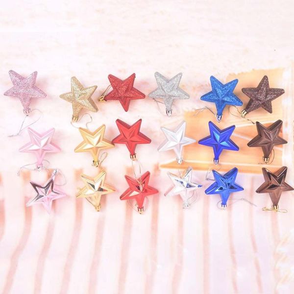 christmas decorations 6pcs/set red tree glitter star pendant decoration year colorful hanging decor ornaments
christmas decorations 6pcs/set red tree glitter star pendant decoration year colorful hanging decor ornaments