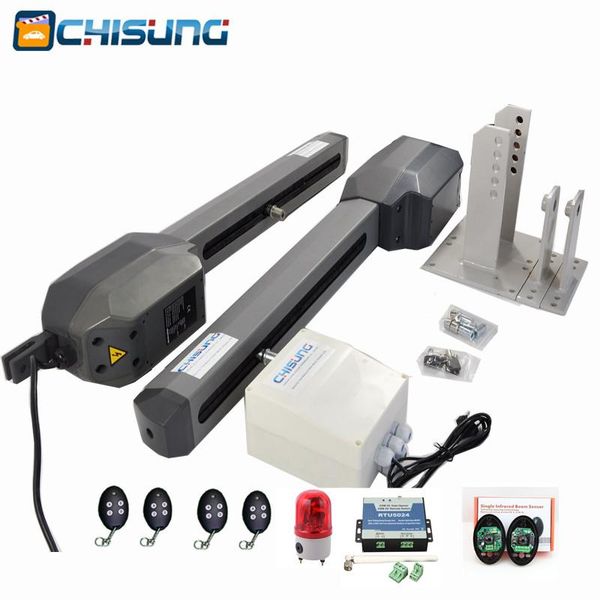 chisung gate opener dual automatic swing (pocell sensor ,4pcs remote controls ,rtu5024 2g and warning lamp ) fingerprint access control
chisung gate opener dual automatic swing (pocell sensor ,4pcs remote controls ,rtu5024 2g and warning lamp ) fingerprint access control