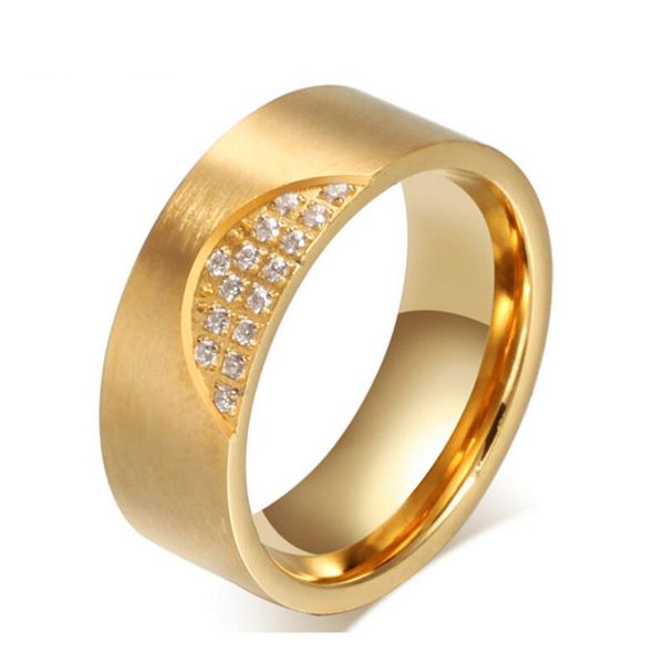wedding rings gold color stainless steel clear cz zircon channel setting engagement ring for women, Slivery;golden
wedding rings gold color stainless steel clear cz zircon channel setting engagement ring for women, Slivery;golden