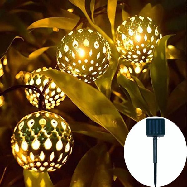 strings led solar light fairy lights garden decoration hollow out metal ball string outdoor street garland christmas decor
strings led solar light fairy lights garden decoration hollow out metal ball string outdoor street garland christmas decor