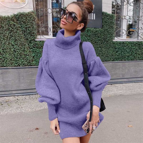 fashion turtleneck sweater women's loose long sleeve autumn winter thicken wild knit lantern dress casual dresses, Black;gray
fashion turtleneck sweater women's loose long sleeve autumn winter thicken wild knit lantern dress casual dresses, Black;gray