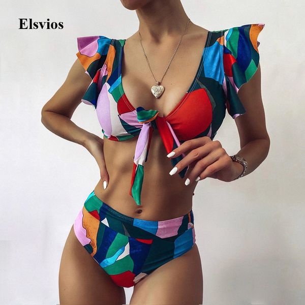 women's swimwear summer push up bikini 2021 geometric print women swimsuit set fashion v-neck ruffle biquini bathing suit xl, White;black
women's swimwear summer push up bikini 2021 geometric print women swimsuit set fashion v-neck ruffle biquini bathing suit xl, White;black