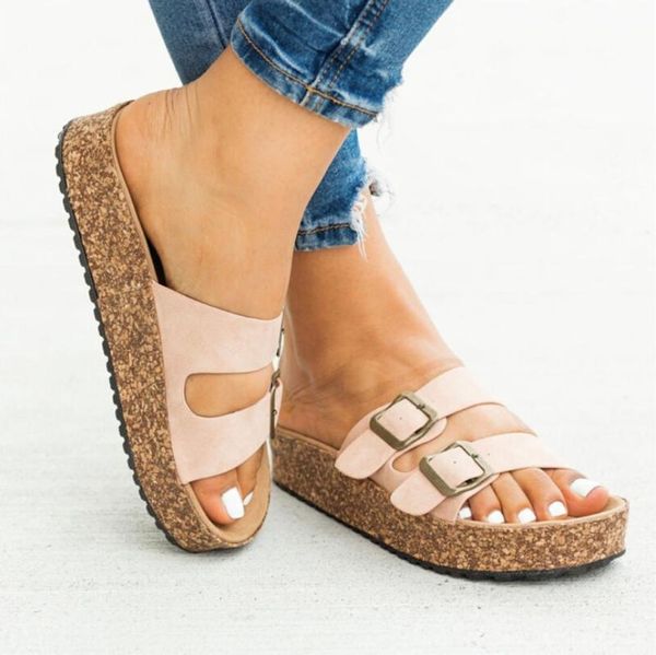 sandals summer women ladies casual low beach flats open toe cork comfort slippers shoes plus size, Black
sandals summer women ladies casual low beach flats open toe cork comfort slippers shoes plus size, Black