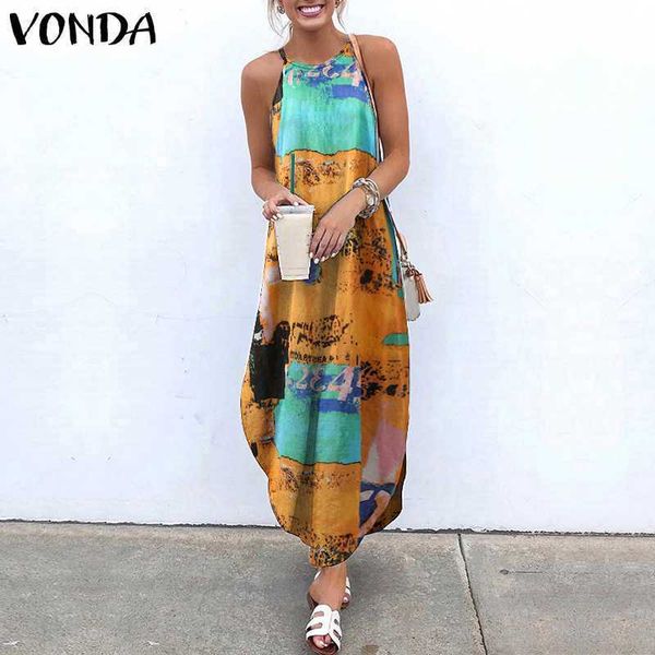 elegant club party jurk 2021 summer mouwloos vintage printed maxi long dresses plus size vonda summer dresses 19 colors, Black
elegant club party jurk 2021 summer mouwloos vintage printed maxi long dresses plus size vonda summer dresses 19 colors, Black