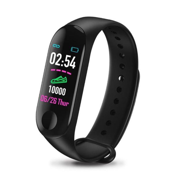 smart wristbands m3 color screen bracelet sleep health monitoring watch waterproof alarm usb direct charge
smart wristbands m3 color screen bracelet sleep health monitoring watch waterproof alarm usb direct charge