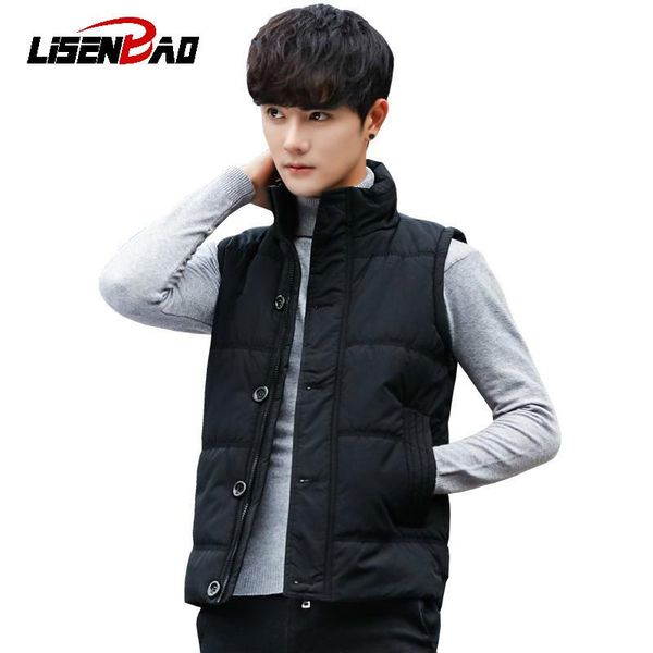 men's vests 2021autumn winter fashion tanksleeveless jacket thicken cotton slim vest warm male waistcoats windbreakers, Black;white
men's vests 2021autumn winter fashion tanksleeveless jacket thicken cotton slim vest warm male waistcoats windbreakers, Black;white