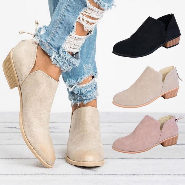 boots women's booties low heel ankle with trimmed zip short casual shoes for buckle ladies 2021, Black
boots women's booties low heel ankle with trimmed zip short casual shoes for buckle ladies 2021, Black