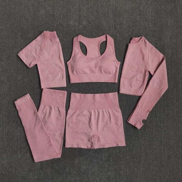 yoga outfit 3/5pcs seamless women set workout sportswear gym clothing fitness long sleeve crop high waist leggings sport suit
yoga outfit 3/5pcs seamless women set workout sportswear gym clothing fitness long sleeve crop high waist leggings sport suit