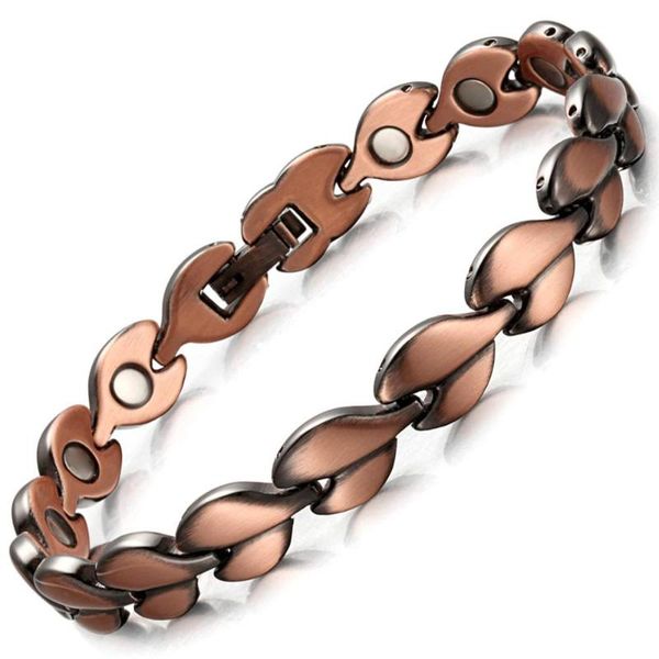 anklets wollet ankle support health anti-fatigue magnetic therapy copper bracelet for women's arthritis pain relief (24cm / 9mm), Red;blue
anklets wollet ankle support health anti-fatigue magnetic therapy copper bracelet for women's arthritis pain relief (24cm / 9mm), Red;blue
