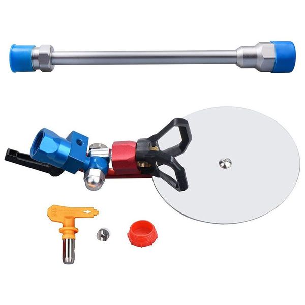 professional spray guns 120025 guide accessory tool for all airless paint sprayer 7/8inch with 517 tip 10 inch extension pole
professional spray guns 120025 guide accessory tool for all airless paint sprayer 7/8inch with 517 tip 10 inch extension pole