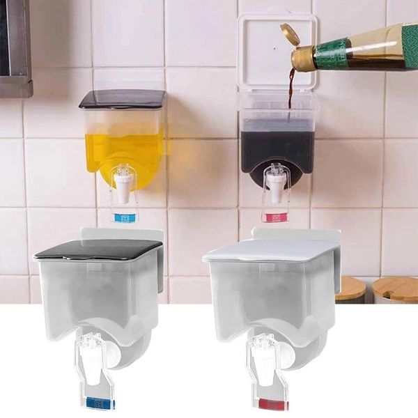 storage bottles & jars wall-mounted oil bottle soy sauce jar vinegar pot leak-proof seasoning liquid tank kitchen gadgets organization
storage bottles & jars wall-mounted oil bottle soy sauce jar vinegar pot leak-proof seasoning liquid tank kitchen gadgets organization