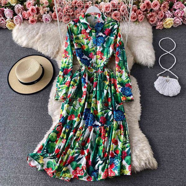 casual dresses fashion designer tropical jungle flower print ruffles shirt women long sleeve peter pan collar buttons green midi 2, Black;gray
casual dresses fashion designer tropical jungle flower print ruffles shirt women long sleeve peter pan collar buttons green midi 2, Black;gray