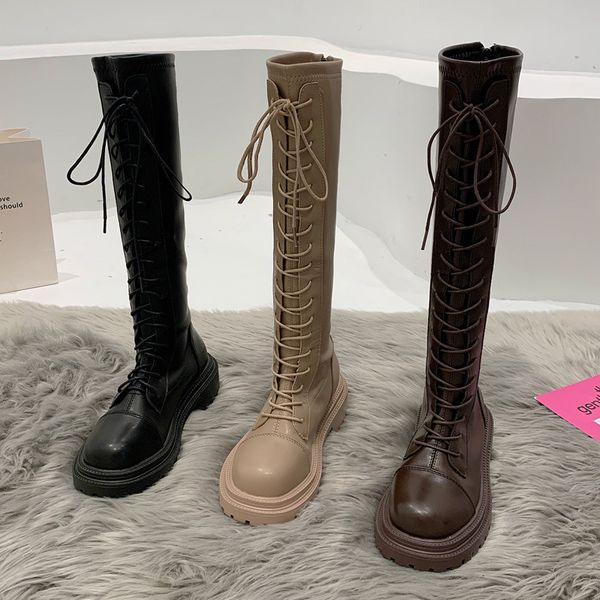 long women's summer 2021 net red thick heel anti slip versatile british style martin short knight boots, Black
long women's summer 2021 net red thick heel anti slip versatile british style martin short knight boots, Black