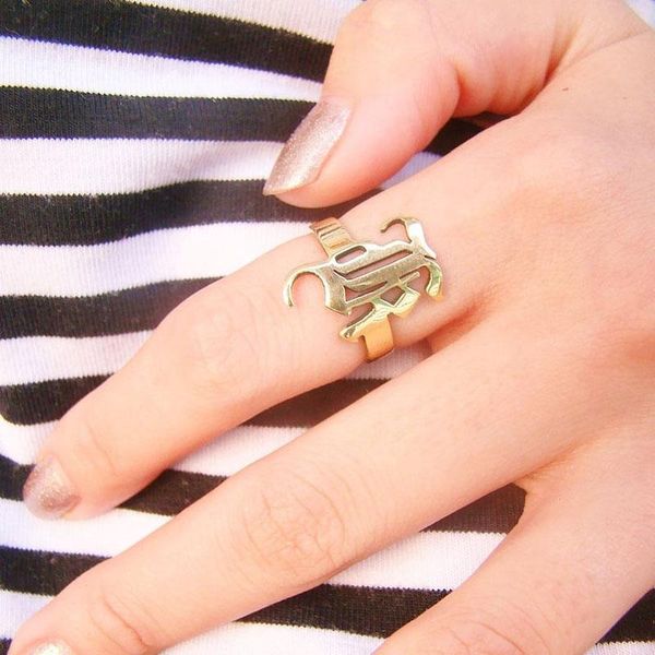 wedding rings personalized custom gothic old english capital initial for women men jewelry stainless steel letter name ring bff, Slivery;golden
wedding rings personalized custom gothic old english capital initial for women men jewelry stainless steel letter name ring bff, Slivery;golden