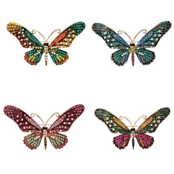 pins, brooches colorful crystal rhinestone butterfly brooch pin metal alloy insect garment accessory fashion jewelry, Gray
pins, brooches colorful crystal rhinestone butterfly brooch pin metal alloy insect garment accessory fashion jewelry, Gray