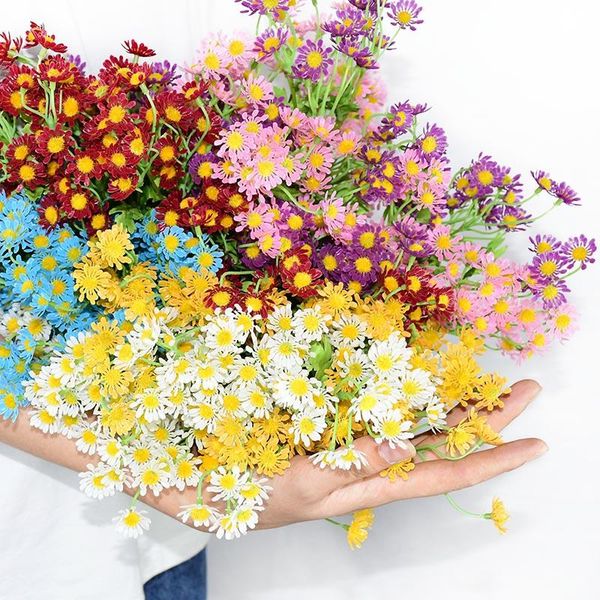 decorative flowers & wreaths artificial chamomile flower plastic mini daisy bouquet for home wedding decor diy fake floral arrangement
decorative flowers & wreaths artificial chamomile flower plastic mini daisy bouquet for home wedding decor diy fake floral arrangement