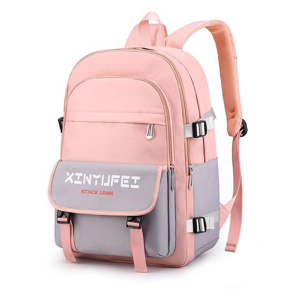 school bags nylon for teenage girls backpacks women lapstudent schoolbag large multifunction bookbag 2021
school bags nylon for teenage girls backpacks women lapstudent schoolbag large multifunction bookbag 2021