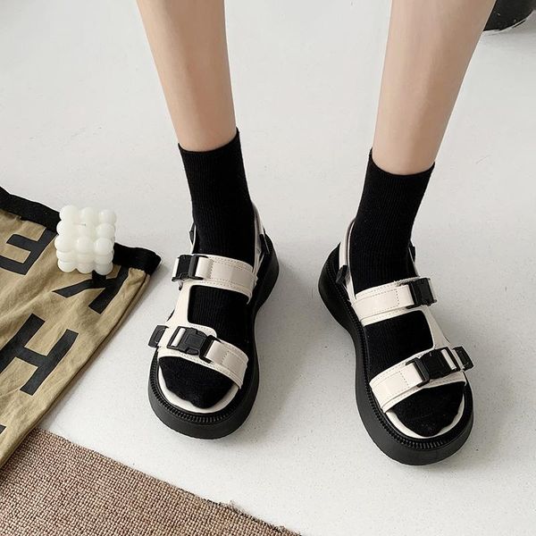 sandals summer style fashion all-match thick-soled increased leisure sports college wind ladies, Black
sandals summer style fashion all-match thick-soled increased leisure sports college wind ladies, Black