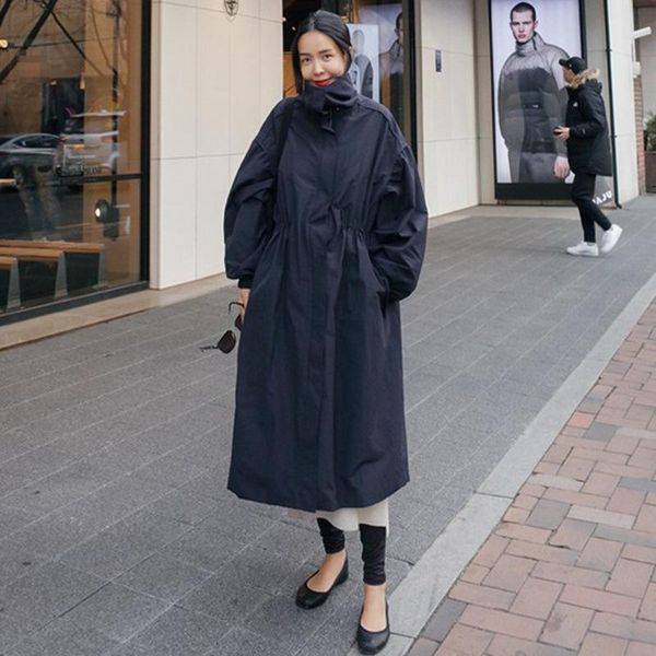 women's trench coats windbreaker mid-length korean autumn 2021 spring and fashion all-match slim loose early thin coat, Tan;black
women's trench coats windbreaker mid-length korean autumn 2021 spring and fashion all-match slim loose early thin coat, Tan;black