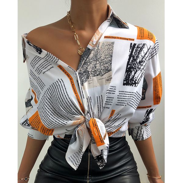 womens digital printing blouses fashion trend casual turndown bandage cop designer famale spring long sleeve loose chiffon shirts, White
womens digital printing blouses fashion trend casual turndown bandage cop designer famale spring long sleeve loose chiffon shirts, White