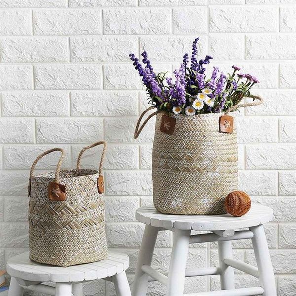 flower pot handmade wicker storage baskets organizer packs collapsible laundry seaweed straw striped bohemian tassel
flower pot handmade wicker storage baskets organizer packs collapsible laundry seaweed straw striped bohemian tassel