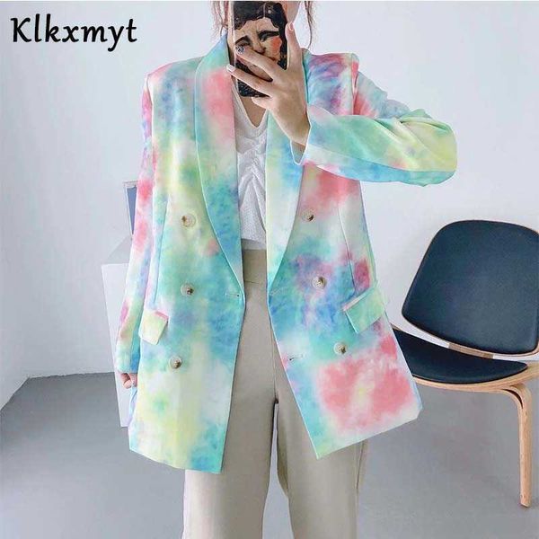klkxmyt za blazer women fashion double breasted tie-dye blazers coat vintage long sleeve pockets female outerwear chic 210527, White;black
klkxmyt za blazer women fashion double breasted tie-dye blazers coat vintage long sleeve pockets female outerwear chic 210527, White;black