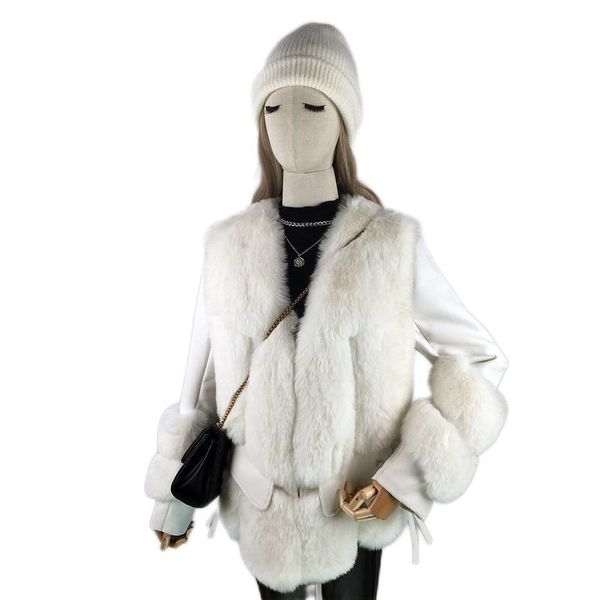 women's fur & faux fashion winter coat women leather jacket sleeveless v neck plus size moto biker style white, Black
women's fur & faux fashion winter coat women leather jacket sleeveless v neck plus size moto biker style white, Black