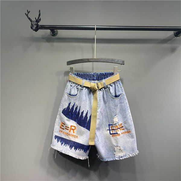 women's jeans denim shorts wide-leg high-waist femme summer blue casual appliques embroidery dm001
women's jeans denim shorts wide-leg high-waist femme summer blue casual appliques embroidery dm001