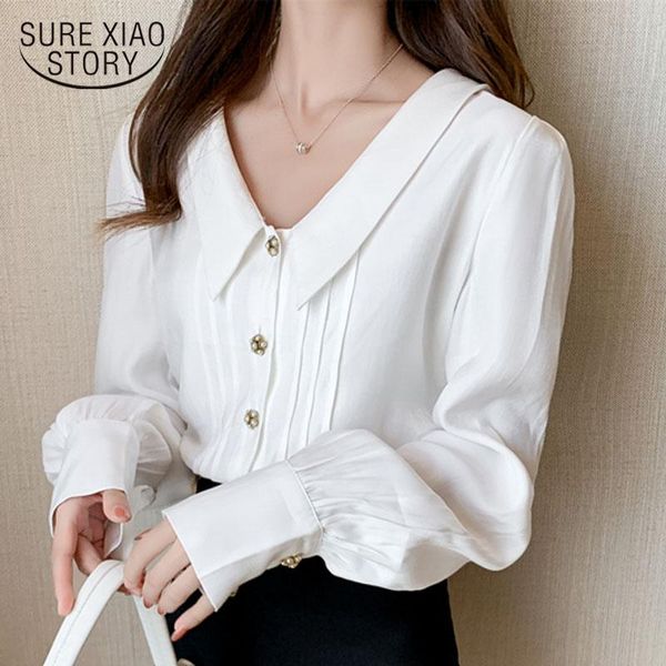 women's blouses & shirts elegant vintage collar white women autumn long sleeve korean style office lady ropa de mujer 10576
women's blouses & shirts elegant vintage collar white women autumn long sleeve korean style office lady ropa de mujer 10576