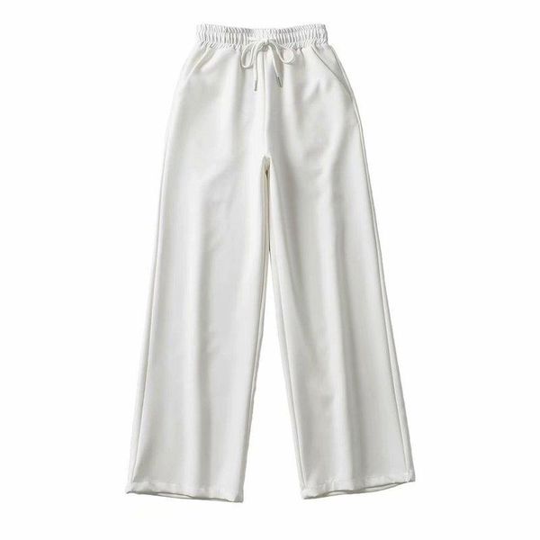 women's pants & capris wide-leg elastic high waist drawstring casual spring simple solid all match street fashion loose soft trousers, Black;white
women's pants & capris wide-leg elastic high waist drawstring casual spring simple solid all match street fashion loose soft trousers, Black;white