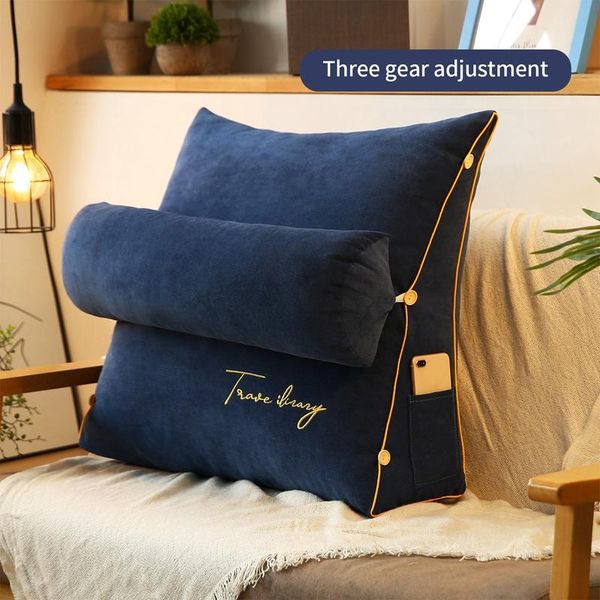 pillow wedge backrest embroidery bed cushion lounger lazy waist back rest bedside reading for office chair
pillow wedge backrest embroidery bed cushion lounger lazy waist back rest bedside reading for office chair