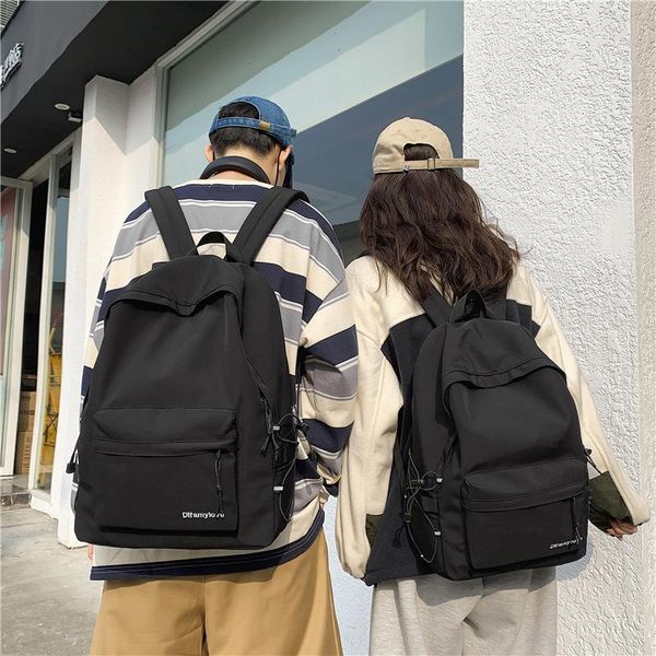 school shoulder bags student backpacks men women medium size solid color fashion casual korea style nylon zipper backpack
school shoulder bags student backpacks men women medium size solid color fashion casual korea style nylon zipper backpack