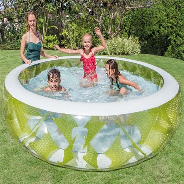 229*56cm family inflatable pool round bathtub safe non-toxic swimming with pump & accessories
229*56cm family inflatable pool round bathtub safe non-toxic swimming with pump & accessories