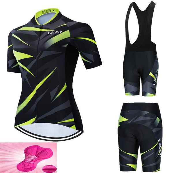 racing sets 2021 teleyi pro cycling clothing women set summer mtb bike bicycle clothes ropa ciclismo jersey, Black;blue
racing sets 2021 teleyi pro cycling clothing women set summer mtb bike bicycle clothes ropa ciclismo jersey, Black;blue