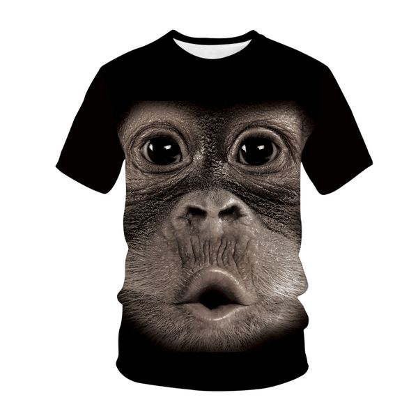 2021 animal funny monkey gorilla 3d print short sleeve sport t-shirt men quick dry breathable t shirt summer fashion harajuku tees clothing, White;black
2021 animal funny monkey gorilla 3d print short sleeve sport t-shirt men quick dry breathable t shirt summer fashion harajuku tees clothing, White;black