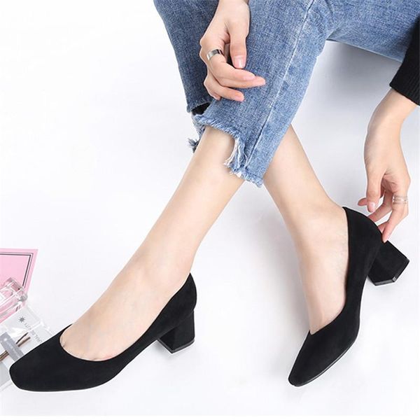 dress shoes kitten heels ladies office women size 43 black/nude fashion suede square toe high heel shoe mocasines de mujer
dress shoes kitten heels ladies office women size 43 black/nude fashion suede square toe high heel shoe mocasines de mujer