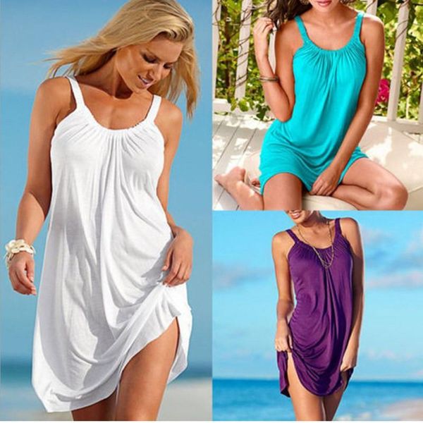 casual dresses 2021 summer fat mm large women's loose sling dress 11 colors 4, Black;gray
casual dresses 2021 summer fat mm large women's loose sling dress 11 colors 4, Black;gray