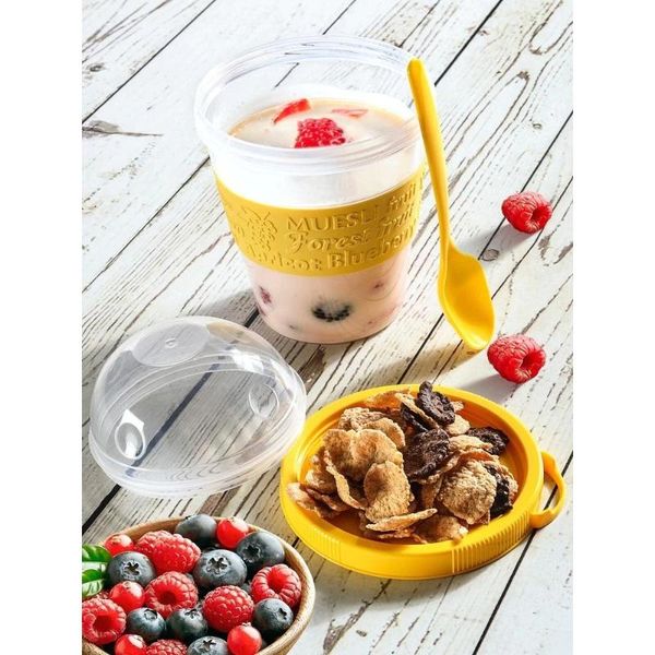 storage bottles & jars double-layer sealed box chill to go yogurt cereal container set transparent fresh kepping food reusable bottle breakf
storage bottles & jars double-layer sealed box chill to go yogurt cereal container set transparent fresh kepping food reusable bottle breakf