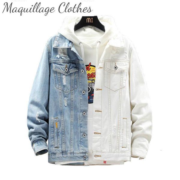 men's jackets mens patchwork ripped jeans 2 colors block denim for male hip hop size m-5xl tawo, Black;brown
men's jackets mens patchwork ripped jeans 2 colors block denim for male hip hop size m-5xl tawo, Black;brown