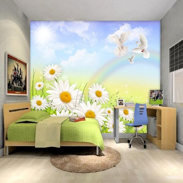 wallpapers drop custom 3d wallpaper natural landscape blue sky white clouds flower children's room decoration mural
wallpapers drop custom 3d wallpaper natural landscape blue sky white clouds flower children's room decoration mural