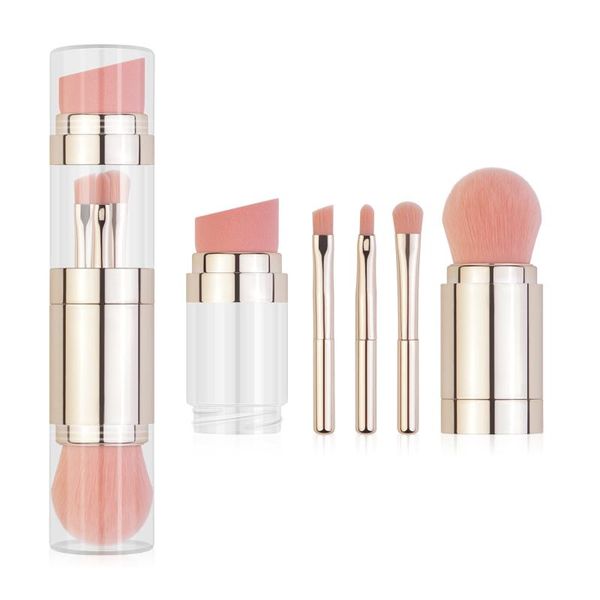 makeup brushes five in one brush multifunctional eye shadow lip powder puff blush portable tools
makeup brushes five in one brush multifunctional eye shadow lip powder puff blush portable tools